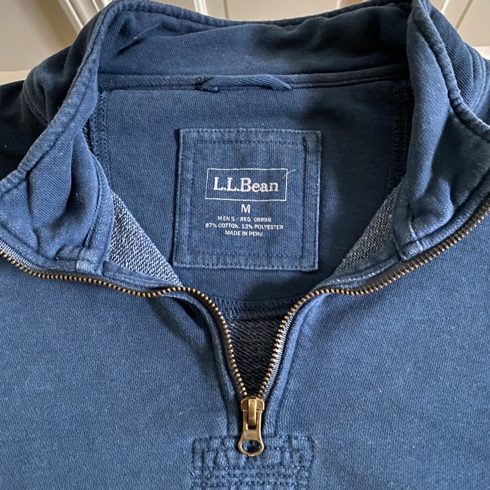 L.L. Bean quarter-zip pullover - Picture 3 of 3